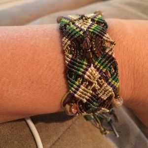 Macrame bracelet brand new hand made
