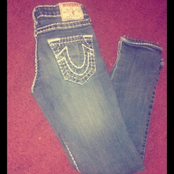 True Religion skinny leg