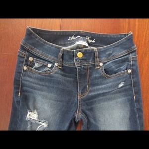 NWOT American Eagle Skinny Jeans Jeggings size 4