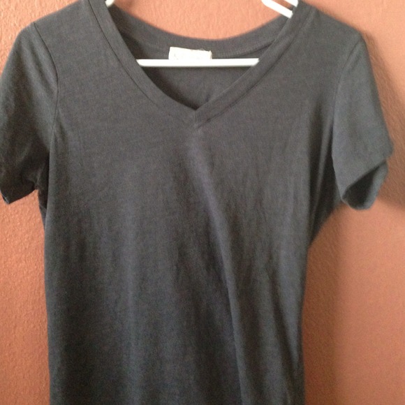Basic charcoal v neck from forever 21