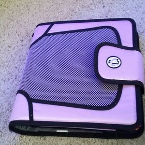 Perfect condition purple binder