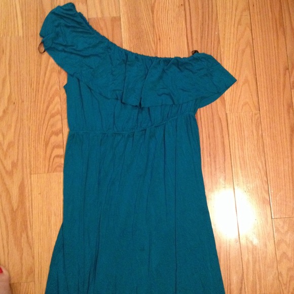 Turquoise maxi dress - Picture 2 of 4