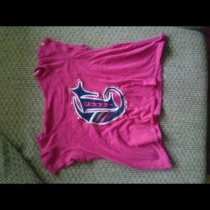 Coogi pink short shirt