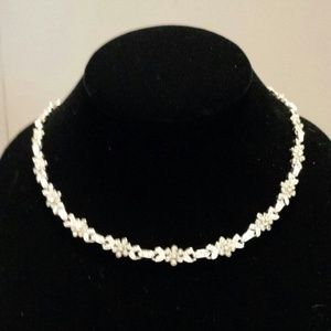 Charter Club silver toned necklace