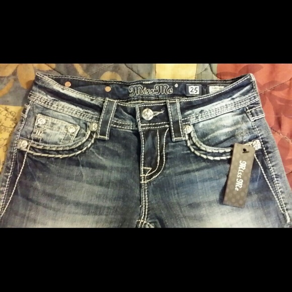 Brand new Cute distressed Miss Me shorts