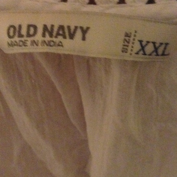 **SOLD ** bundled NWOT Old Navy Sheer White Top - Picture 2 of 2
