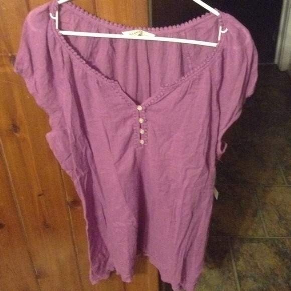 BUNDLED NWT Old Navy Lt Purple Top sz XXL