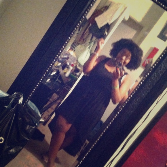 Maxi All Black High-Low Spring/Summer Dress