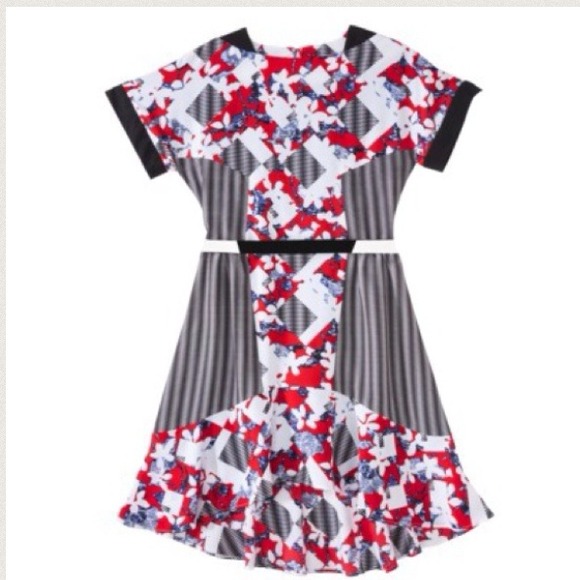 Peter Pilotto for target Red print dress