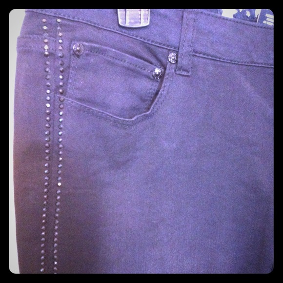 Skinny Rhinestone Tuxedo pants