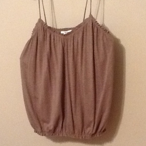 Barr III, brown tank top