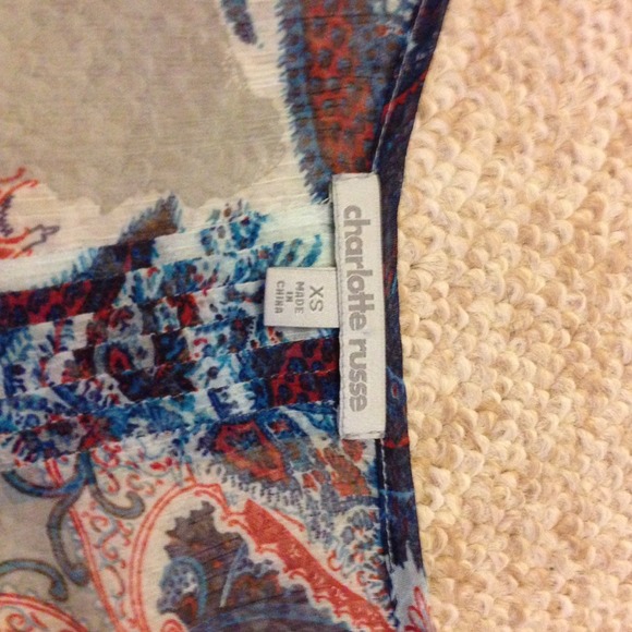 Donated! Paisley Light Summer Shirt - Picture 2 of 3