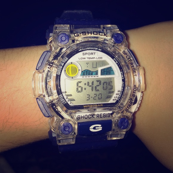navy blue G-SHOCK