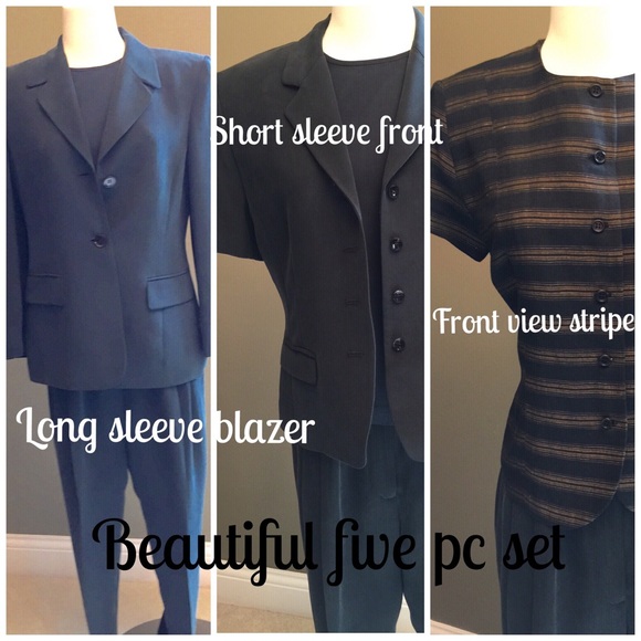 REDUCED 😱Jones New York 5piece BLUE outfit