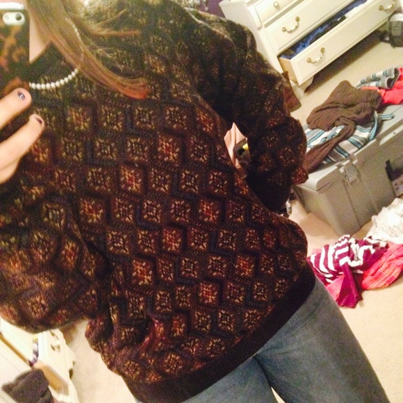 Oversized hipster sweater