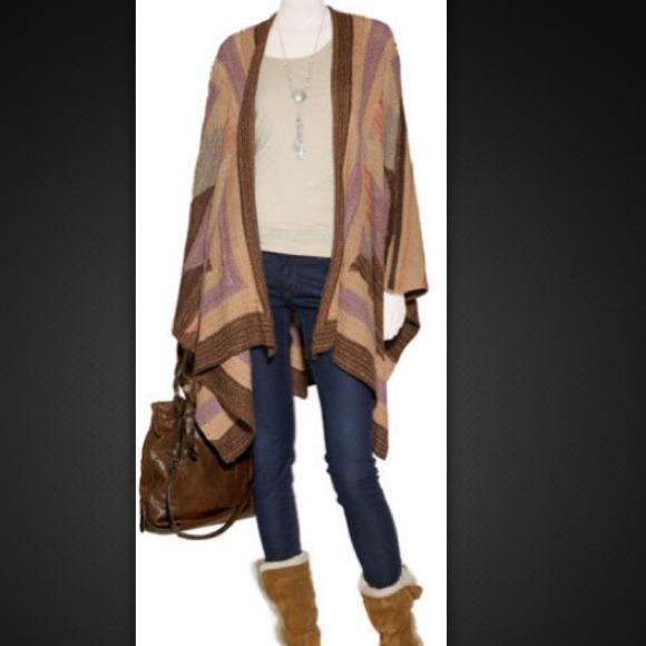 Ralph Lauren Tops Ralph Lauren Indian Blanket Poncho Southwest Cape