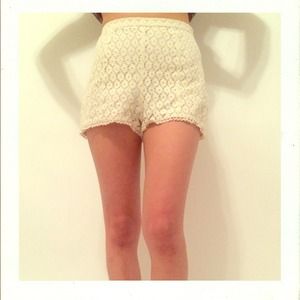 Lace High Rise Short