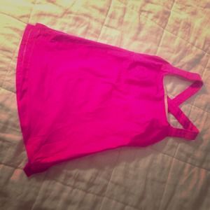 Lululemon hot pink workout top