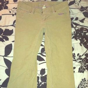 AE Khaki Corduroys