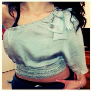 SALE! CUTE OVER THE SHOULDER TOP