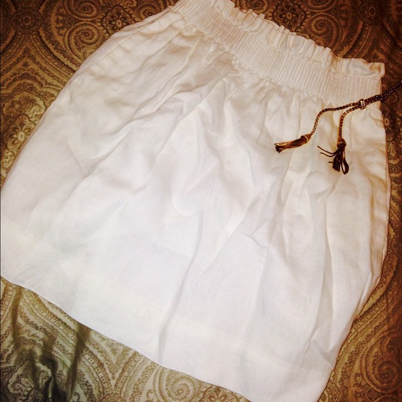 *SOLD* J. Crew Linen City Skirt NWOT -other site - Picture 2 of 4