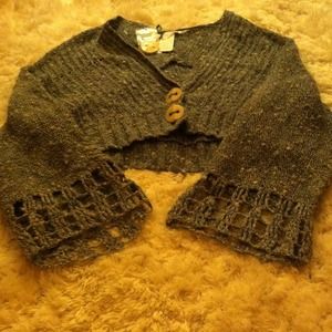 NWT cropped free people sweater