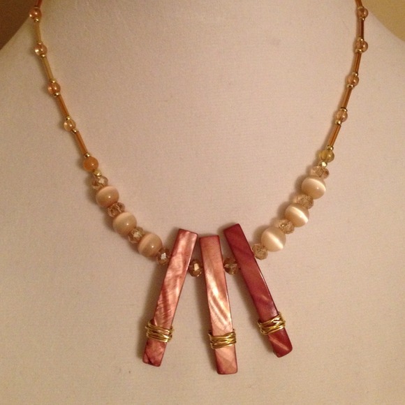 Stunning Multi Media Necklace