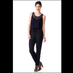 HP 6/19 🎉🎊 Francesca's Quinn Beaded Jumpsuit