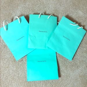Multiple Tiffany and Co. Bags