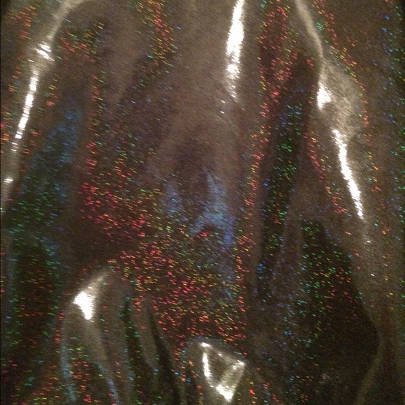 🚫SOLD🚫 Unif Hologram Neoprene Crop Sweater - Picture 3 of 4