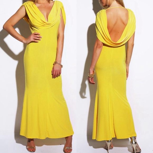⭐️NWT⭐️ Sunny Yellow Maxi Dress