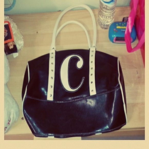 SALE ! black & white purse!