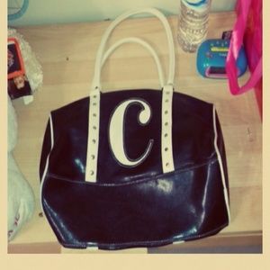 SALE ! black & white purse!