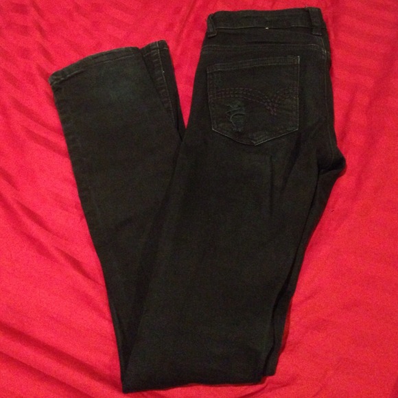 Machine Distressed Jeans - Picture 2 of 2