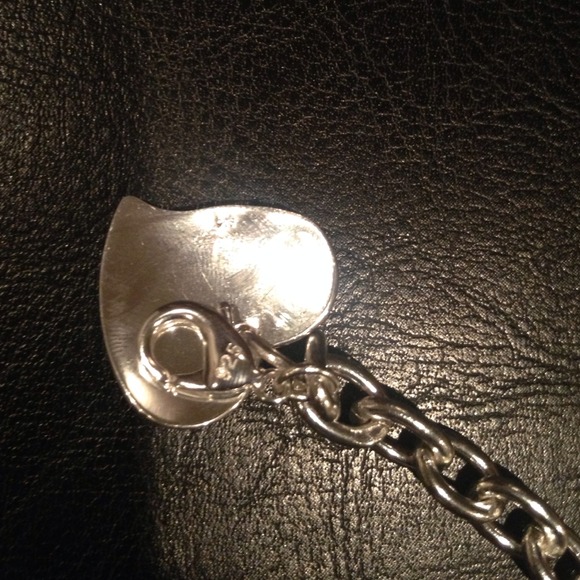 Sterling Silver 925 Heart-tag bracelet. - Picture 3 of 4