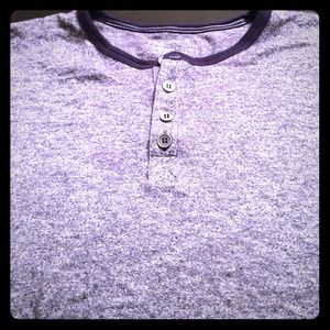 Short sleeve express for men blue dress shirt