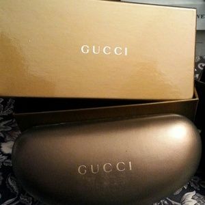 →→→REDUCED→→→→GUCCI box and case
