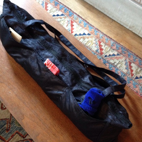lululemon athletica Handbags - Lululemon Reversible yoga mat bag 6 pockets