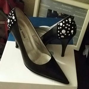Studded heels