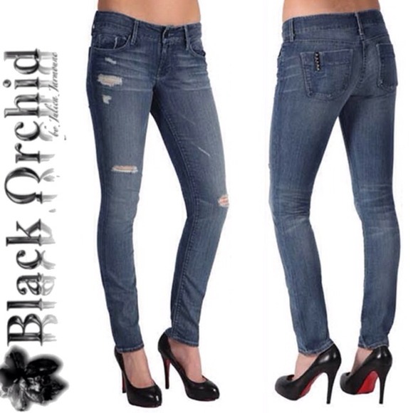 BLACK ORCHID Jewel Skinny Jean in Vintage