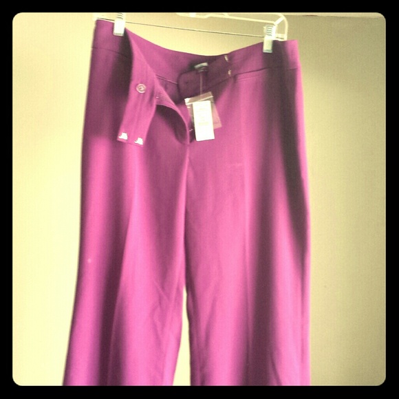 NWT NEVER WORN Purple dress pants