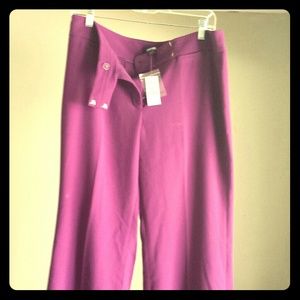 NWT NEVER WORN Purple dress pants