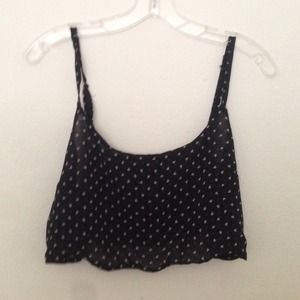 Brandy heart crop top