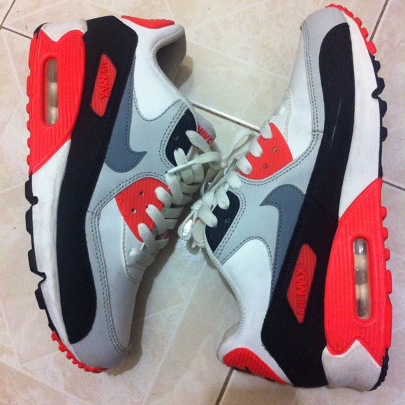 Nike Air max 90 Infrared 6.5y 7y GS