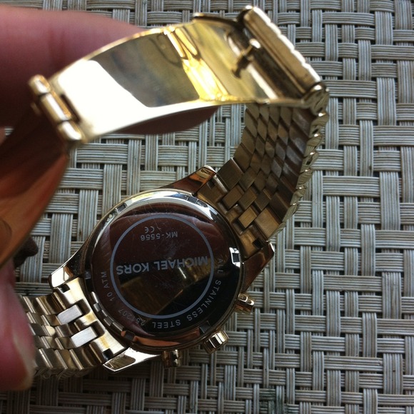 Michael Kors Lexington Gold Champagne dial - Picture 4 of 4
