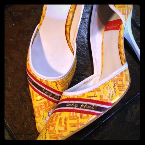 Baby phat pointed heels