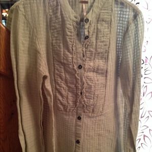 Sz large Free People shirt