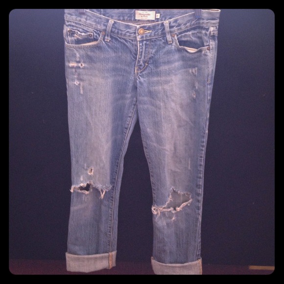 ‼️TRADED‼️Abercrombie & Fitch boyfriend pants