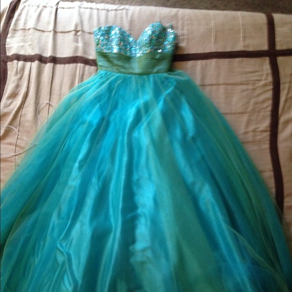 I am selling my 2010 David Bridal Prom Dress - Picture 1 of 3