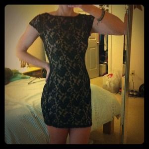 Sexy little black, lace, dress!